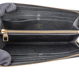 Louis Vuitton Leather Empreinte Monogram Clemence Wallet