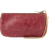 Cartier Bordeaux Leather Pouch