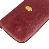Cartier Bordeaux Leather Pouch