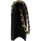 Chanel Quilted Lambskin 24K Gold SIngle Flap Shoulder Bag