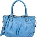 Gucci Leather GG Monogram Sukey Handbag
