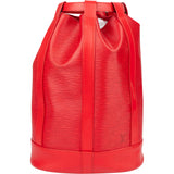 Louis Vuitton Rouge Epi Leather Randonnee Backpack