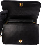 Chanel Quilted Lambskin 24K Gold SIngle Flap Shoulder Bag