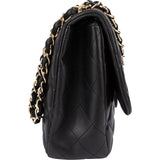 Chanel Quilted Lambskin Jumbo Single Flap Crossbody Bag