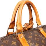 Louis Vuitton Canvas Monogram Keepall 50