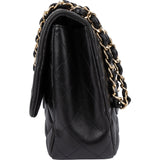 Chanel Quilted Lambskin Jumbo Single Flap Crossbody Bag