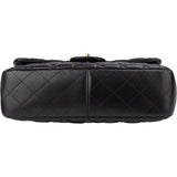 Chanel Quilted Lambskin Jumbo Single Flap Crossbody Bag