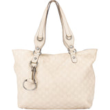 Gucci GG Leather Monogram Horsebit