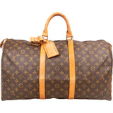 Louis Vuitton Canvas Monogram Keepall 50