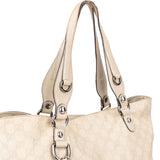 Gucci GG Leather Monogram Horsebit