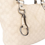 Gucci GG Leather Monogram Horsebit