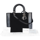 Christian Dior Plain Large Lady Dior Handbag