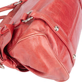 Miu Miu Red Leather Classic City Handbag