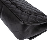 Chanel Quilted Lambskin Jumbo Single Flap Crossbody Bag