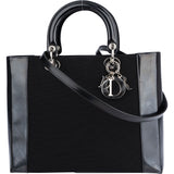 Christian Dior Plain Large Lady Dior Handbag