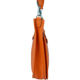 Hermès Orange Togo Leather Evelyne II PM Crossbody Bag