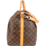 Louis Vuitton Canvas Monogram Keepall 55 Bandouliere