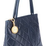 Chanel Quilted Lambskin Medaillon Handbag