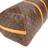 Louis Vuitton Canvas Monogram Keepall 55 Bandouliere