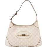 Gucci Leather GG Monogram Jackie Handbag