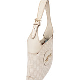 Gucci Leather GG Monogram Jackie Handbag