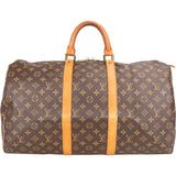 Louis Vuitton Canvas Monogram Keepall 50