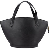 Louis Vuitton Noir Epi Leather Saint Jacques PM Handbag