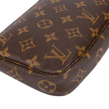 Louis Vuitton Canvas Monogram Pochette Accessoire Handbag