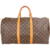 Louis Vuitton Canvas Monogram Keepall 50