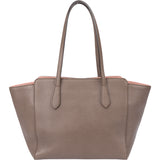 Gucci Brown Leather Swing Handbag