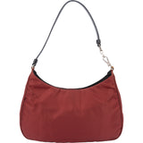 Prada Red Nylon Triangle Cleo Shoulder Bag