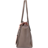Gucci Brown Leather Swing Handbag