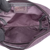 Prada Purple Triangle Pouch