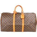 Louis Vuitton Canvas Monogram Keepall 55