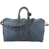 Louis Vuitton Damier Cobalt Monogram Keepall 45 Bandouliere