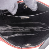 Prada Red Nylon Triangle Cleo Shoulder Bag