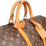 Louis Vuitton Canvas Monogram Keepall 55