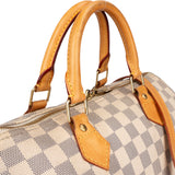 Louis Vuitton Damier Azur Monogram Speedy 30 Bandouliere