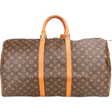 Louis Vuitton Canvas Monogram Keepall 55