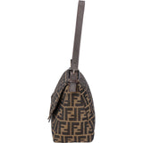 Fendi FF Monogram Baguette Mamma Shoulder Bag
