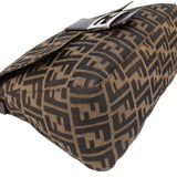 Fendi FF Monogram Baguette Mamma Shoulder Bag
