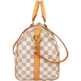 Louis Vuitton Damier Azur Monogram Speedy 30 Bandouliere