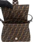 Fendi FF Monogram Baguette Mamma Shoulder Bag