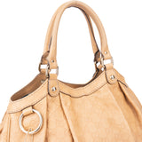 Gucci GG Leather Monogram Sukey Handbag