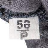 Prada Denim Monogram Triangle Pouch