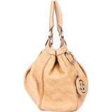 Gucci GG Leather Monogram Sukey Handbag
