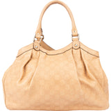 Gucci GG Leather Monogram Sukey Handbag