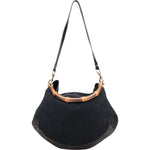 Gucci GG Monogram Bamboo Peggy Handbag - vintageandkickz