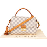Louis Vuitton Damier Azur Monogram Croisette Handbag