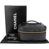 Chanel Caviar Leather Vanity Handbag